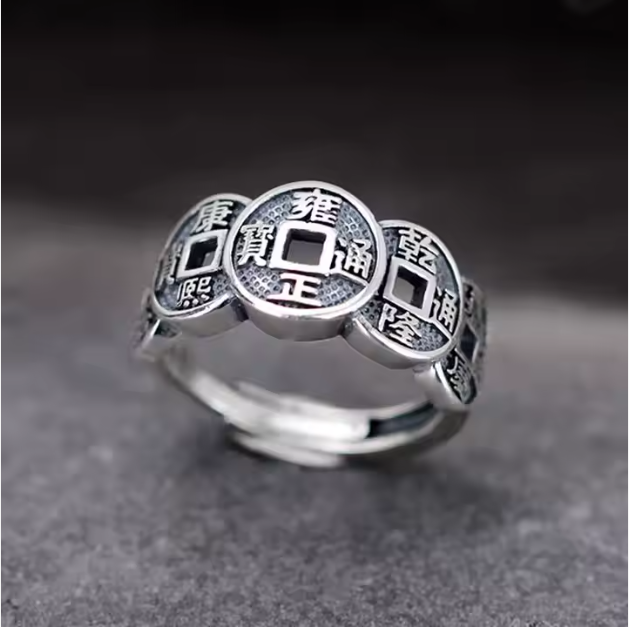 Anillo de la Fortuna de los 5 Emperadores 2X1 (Anillo ajustable - todas las tallas).