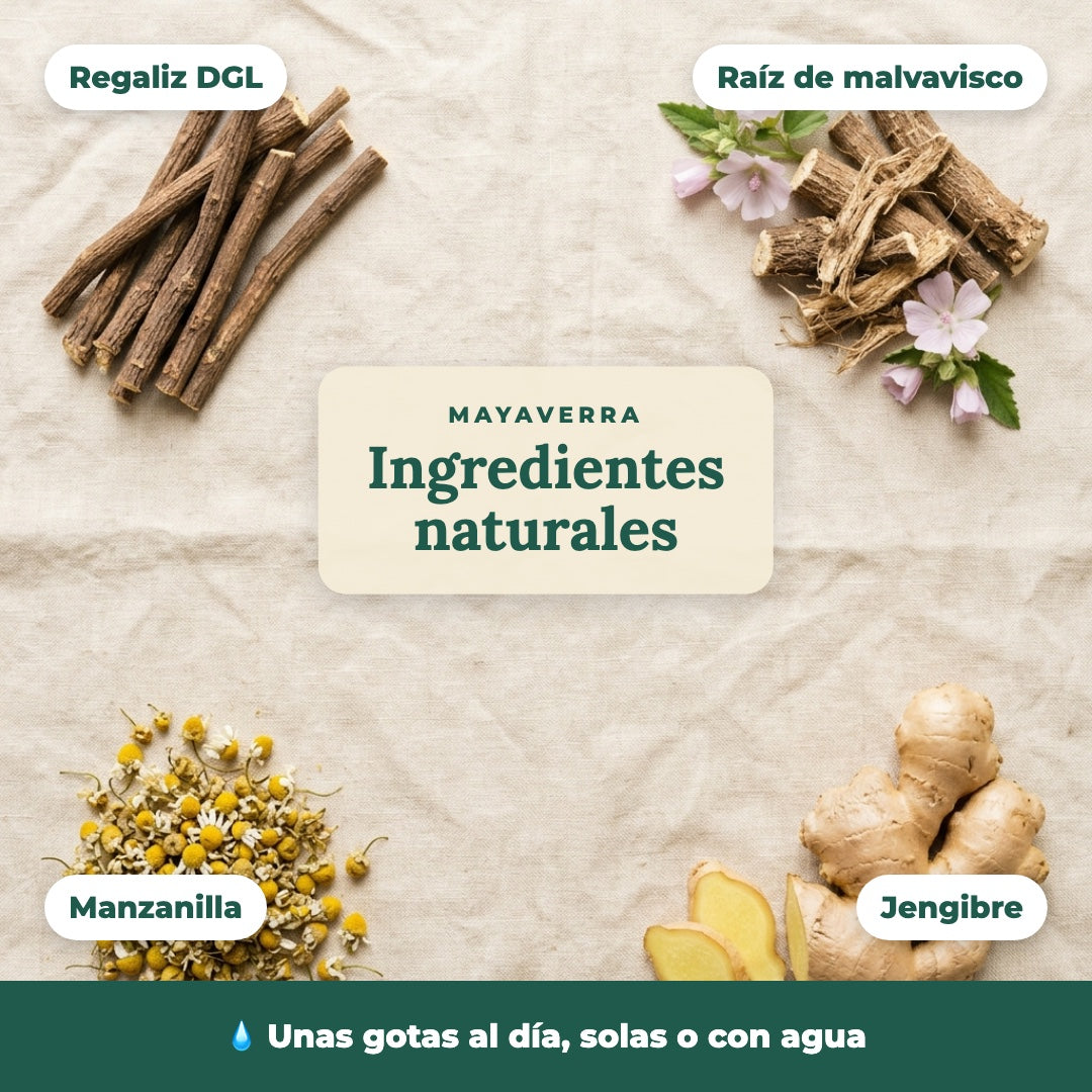 Esófago en Calma MAYAVERRA - ingredientes